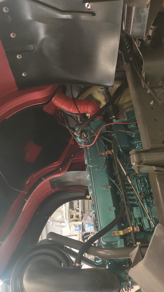 Heavy-duty engine bay inspection